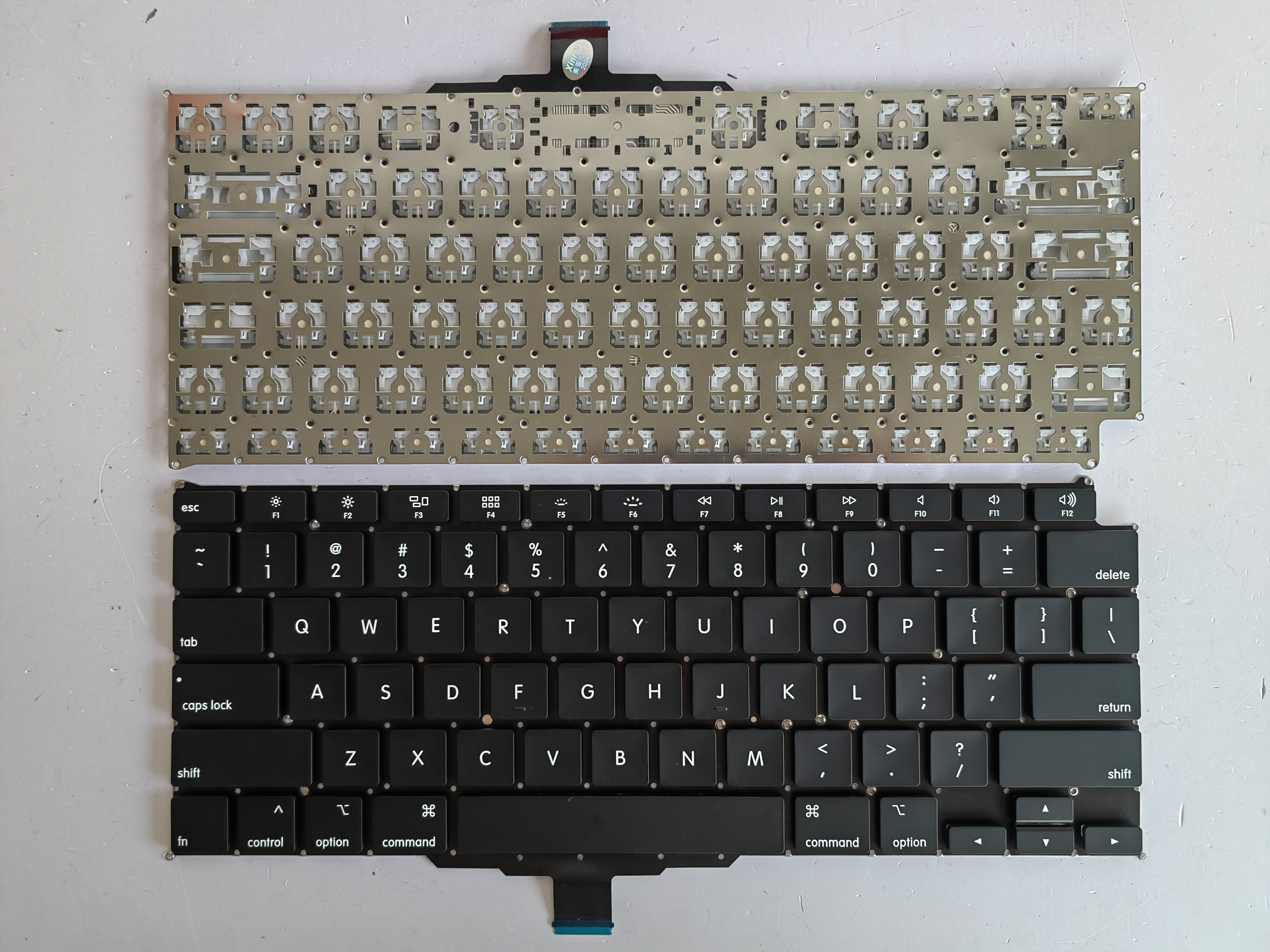 Picture of New Replacement Laptop Keyboard For APPLE A2179 small carriage return BLACK Backlit US Layout